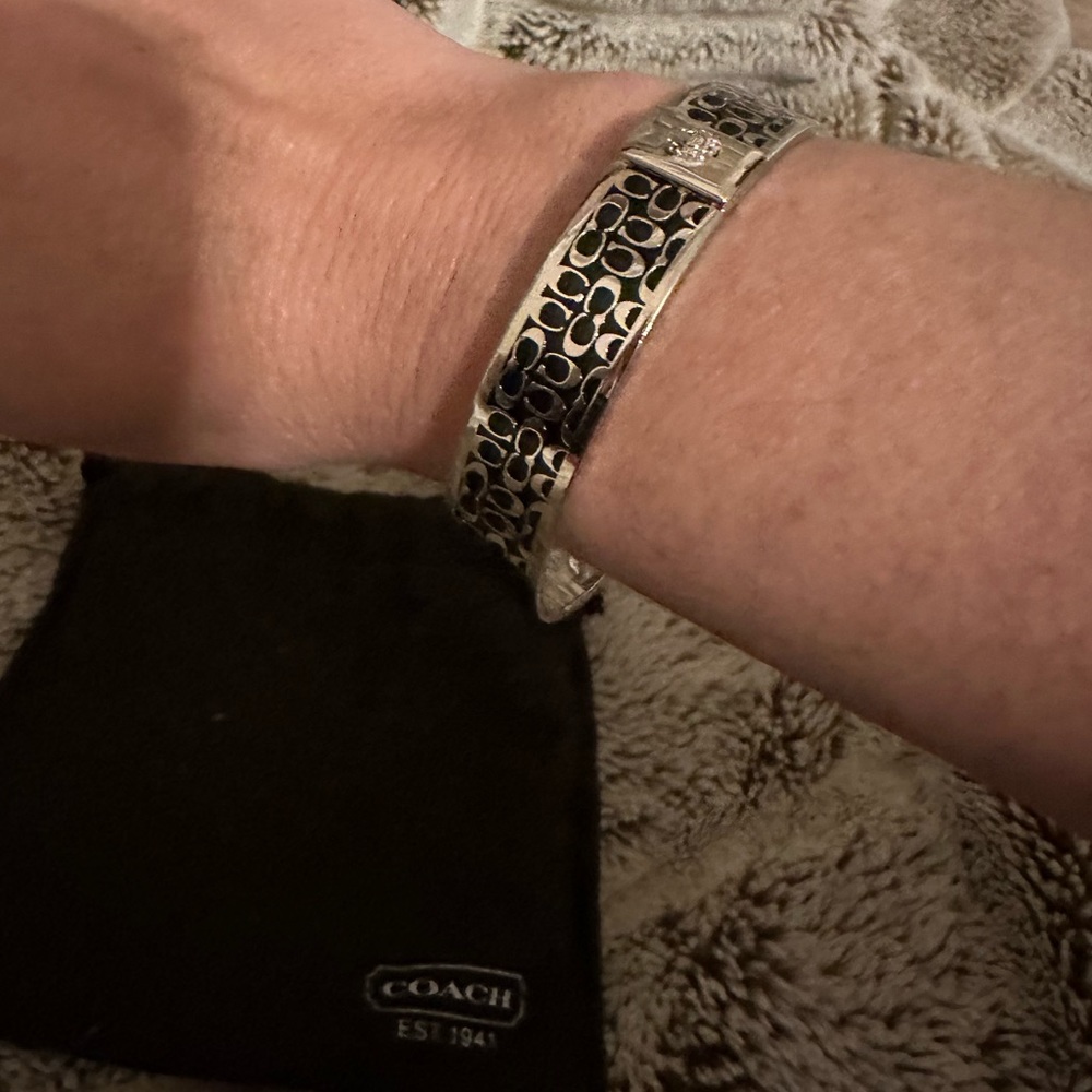 Coach bangle bracelet